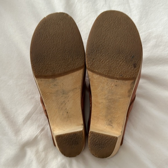 Swedish hasbeena tan mule clogs 37 - Picture 7 of 7